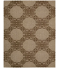 Nourison Home Ambrose Brown AMB01 8ft.6in. x 11ft.6in. Rect. Rug