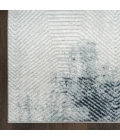 Nourison Dekor Grey Navy DEK04 2 ft. X 4 ft. Rect. Rug
