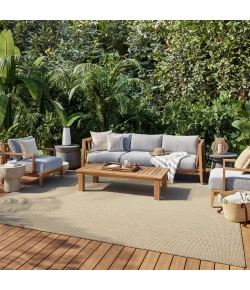 Nourison Home Courtyard COU01 Jute Ivory 8 ft. X 10 ft. Area Rug