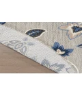 Nourison Aloha Blue Grey ALH31 7’10” Round Rug