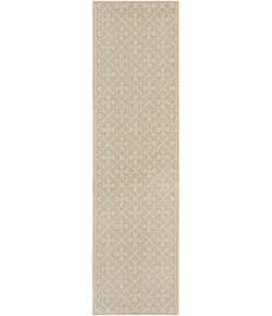 Nourison Home Washable Charm Beige WCH03 2ft.2in. x 10ft. Rect. Rug