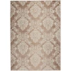 Nourison Home Elation ETN03 Ivory Mocha 5 ft. 3 in. X 7 ft. 3 in. Area Rug