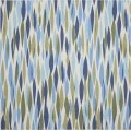 Waverly Sun N' Shade Blue SND01 6ft.6in. x Square Square Rug