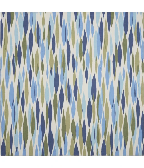 Waverly Sun N' Shade Blue SND01 6ft.6in. x Square Square Rug