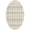 Nourison Home Grafix GRF03 Ivory Beige 5 ft. 3 in. Round Area Rug