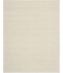 DKNY Pure Rows Cream / Ivory ROW01 9ft.9in. x 13ft.9in. Rect. Rug