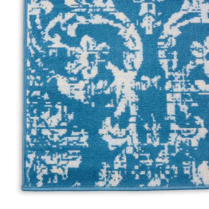 Nourison Jubilant Runner Area Rug JUB09-Blue