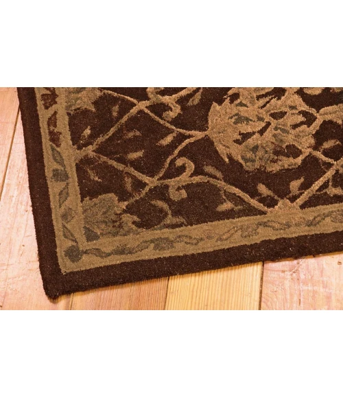 Nourison Home Regal Brown REG05 2ft.3in. x 8ft. Rect. Rug
