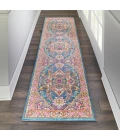 Nourison Passion Runner Area Rug PSN20-Teal Multicolor