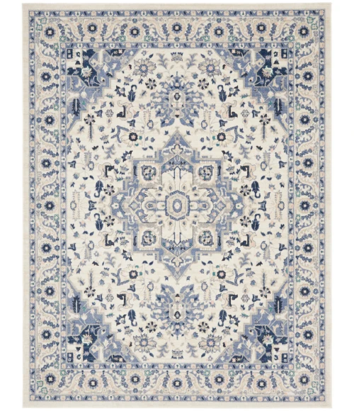 Nourison Passion Area Rug PSN33 Ivory/Grey
