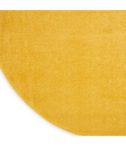 Nourison Essentials Yellow Area Rug NRE01-Yellow