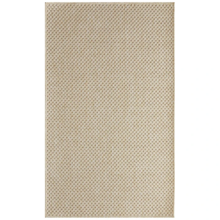 Nourison Tulum Cream TLM03 3 ft. X 5 ft. Rect. Rug