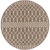 Nourison Home Positano POS02 Natural 6 ft. Round Area Rug