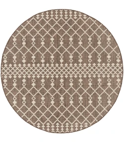Nourison Home Positano POS02 Natural 6 ft. Round Area Rug