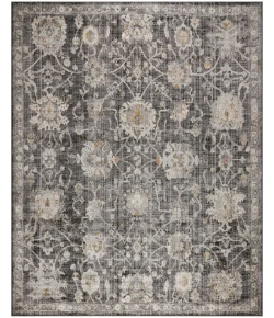 Nourison Home Oushak Home OUS01 Charcoal 9 ft. X 12 ft. Area Rug