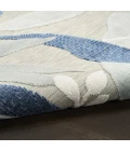 Nourison Suncoast Grey Navy SNC01 9ft. x 12ft. Rect. Rug