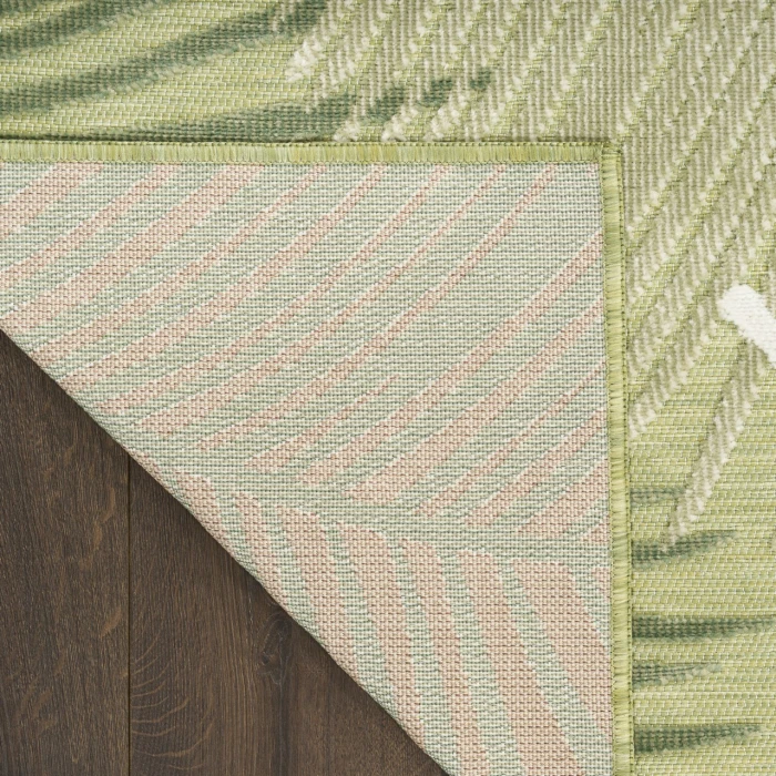 Nourison Home Suncoast Green SNC03 2ft. x 6ft. Rect. Rug