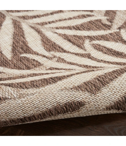 Nourison Garden Oasis Mocha GOA01 2 ft. X 4 ft. Rect. Rug