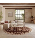Nourison Nordic Rust NRC16 8ft. x Round Round Rug