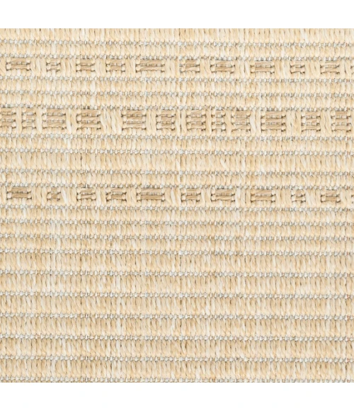 Nourison Tulum Cream TLM01 2 ft. 2 in. X 8 ft. Rect. Rug