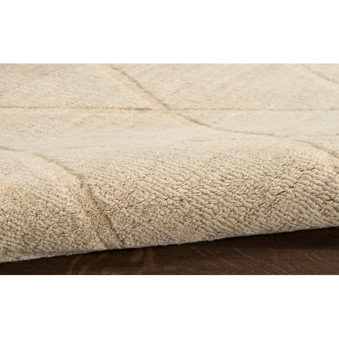 Nourison Wool Haven Beige WOH01 3 ft. 9 in. X 5 ft. 9 in. Rectangle Rug
