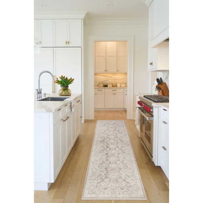 Nourison Shadows Ivory Mocha SHW03 12 ft. Rect. Rug