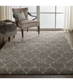 Nourison Home Amore AMOR2 Ash 3 ft. 11 in. X 5 ft. 11 in. Area Rug