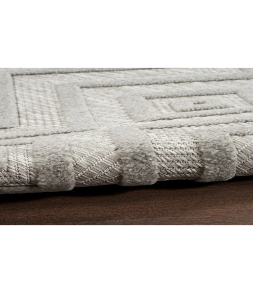 Nourison Versatile Silver Grey NRV01 2 ft. X 6 ft. Rectangle Rug