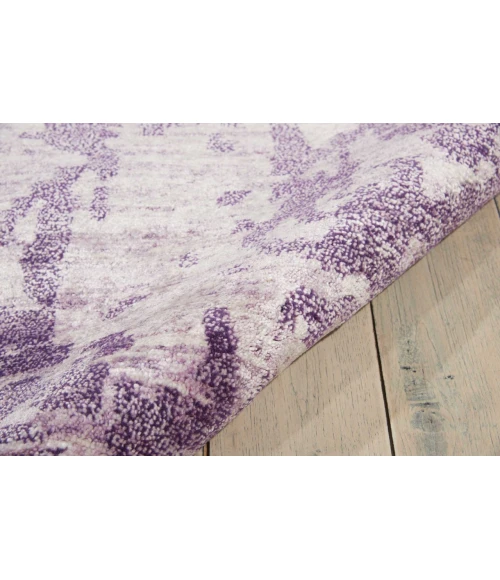 Nourison Home Silk Shadows Amethyst SHA10 9ft.9in. x 13ft.9in. Rect. Rug