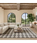Nourison Positano Charcoal POS04 12ft. Square Rug