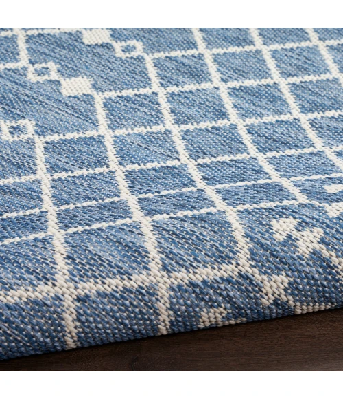 Nourison Positano Navy Blue POS02 6 ft. X 9 ft. Rect. Rug