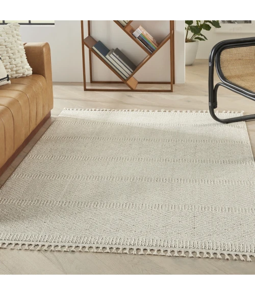Nourison Home Paxton Cream / Ivory PAX06 4ft. x 6ft.2in. Rect. Rug