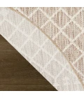 Nourison Positano Beige POS02 5ft. Round Rug