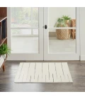 Nourison Interweave Ivory IWV01 2 ft. X 3 ft. Rect. Rug