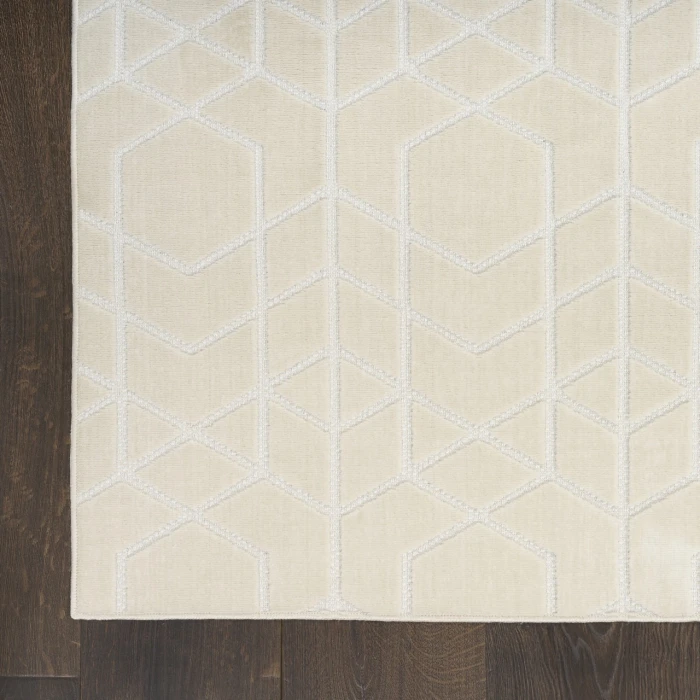 Nourison Home Washable Charm Cream / Ivory WCH01 2ft. x 6ft. Rect. Rug
