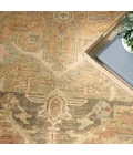 Nourison Heritage Vine Rust HTV06 12 ft. X 15 ft. Rect. Rug