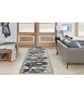 Nourison Aloha Black White ALH33 2 ft. X 6 ft. Rectangle Rug