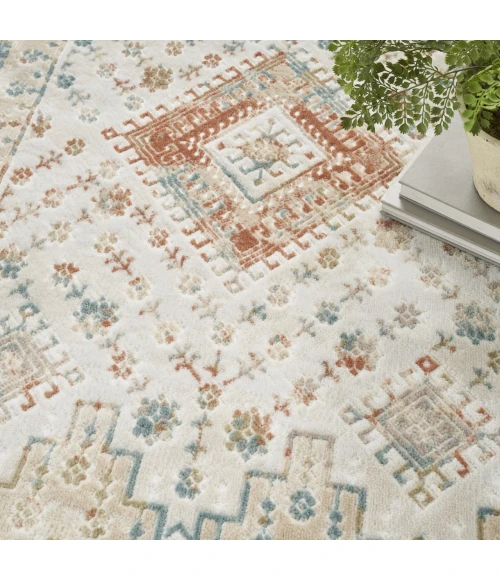 Nourison Home Thalia Multicolored THL04 7’10” x Round Round Rug