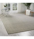 Nourison Riviera Silver RI07 7ft. 9in. x 10ft. 10in. Rect. Rug