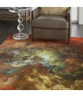 Nourison Le Reve Red/Multicolor LER07 9ft. x 12ft. Rect. Rug