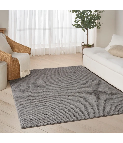 DKNY Pure Knots Grey KNT01 4 ft. X 6 ft. Rect. Rug