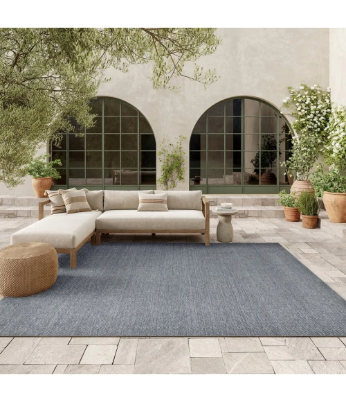 Nourison Tulum Denim TLM03 9ft. x 12ft. Rect. Rug