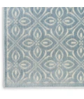 Nourison Home Washable Charm Blue WCH03 2ft. x 3ft. Rect. Rug