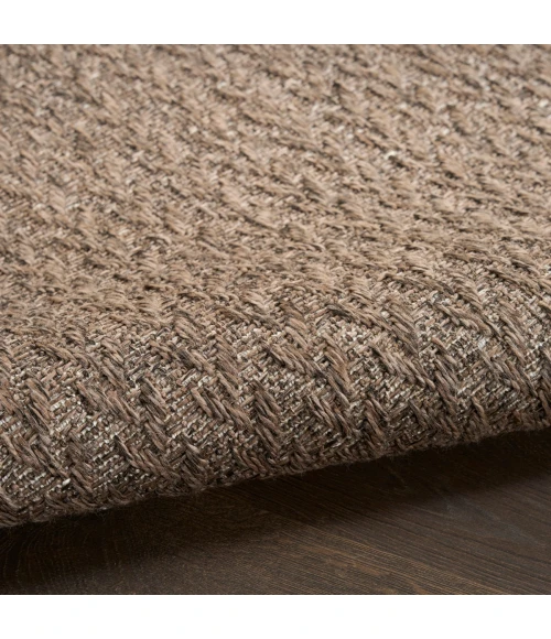 Nourison Tulum Brown TLM02 3 ft. X 5 ft. Rect. Rug