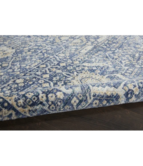 Nourison Home Lustrous Weave Blue LUW03 3ft.10in. x 5ft.10in. Rect. Rug
