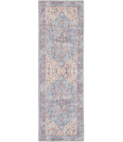 Nourison Home New Concept Washables SR104 Blue Multicolor 2 ft. X 6 ft. Area Rug