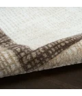 Nourison Dekor Ivory Brown DEK06 4 ft. X 6 ft. Rect. Rug