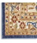 Nourison Grafix Navy Gold GRF43 2ft.3in. x 7ft.6in. Rect. Rug