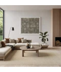 Nourison Home Moonlit Beige MLI03 5ft.3in. x 7ft.6in. Rect. Rug