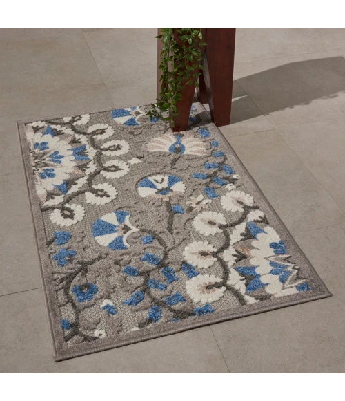 Nourison Aloha Area Rug ALH20-Grey/Multi